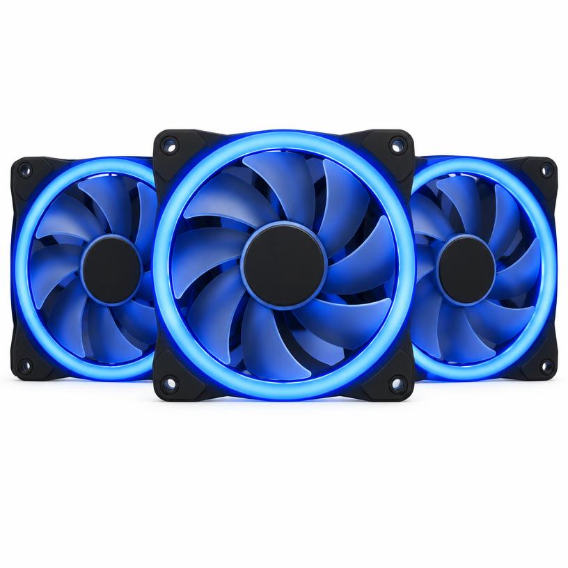 Kit 3 Ventoinhas RGB 120 mm