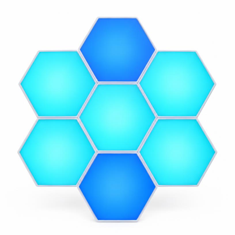 Painéis LED Hexagonais (kit)