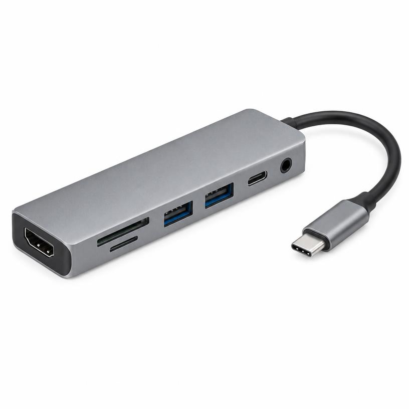 Hub USB-C 7 em 1