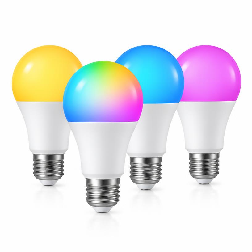 Kit 4 Lâmpadas Inteligentes RGB