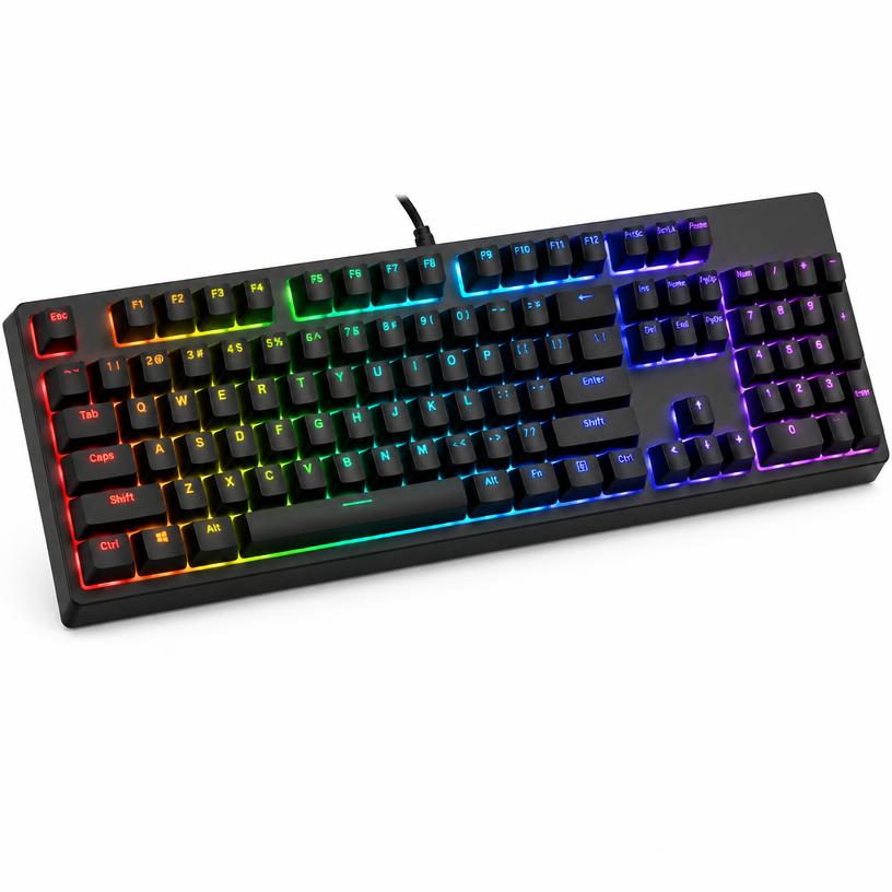 Teclado Mecânico Gamer RGB
